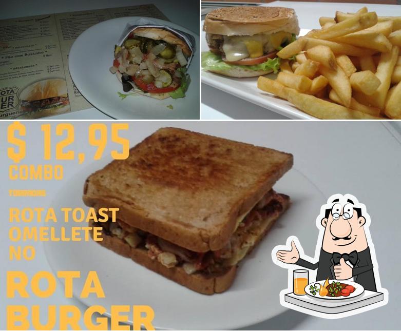 Platos en Rota Burger Hamburgueria Gourmet