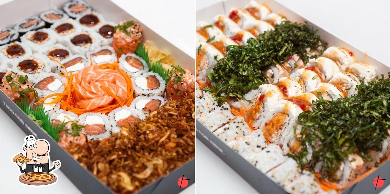 Escolha pizza no Taido Sushi Delivery