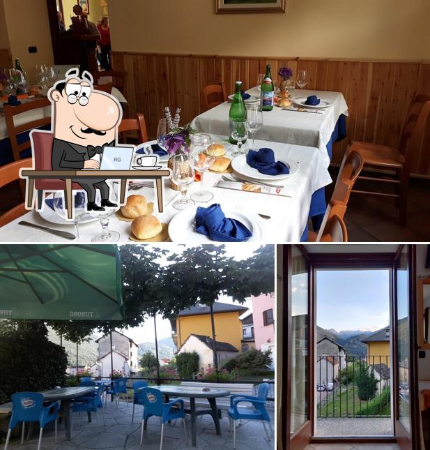 Gli interni di Trattoria Bar Pace