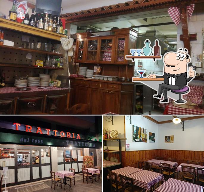 Siediti a un tavolo di Trattoria dell'Omo (Marconi)