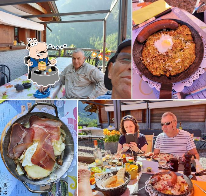 Cibo al Alpage de Plan de l'Au