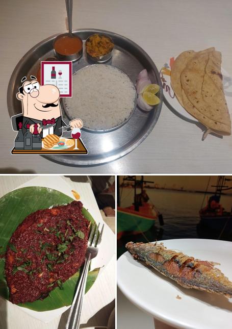 Try out meat meals from the menu