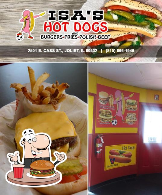 Isa's Hot Dogs in Joliet Restaurant menu and reviews