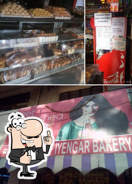 Look at this photo of Iyengar's Bakery