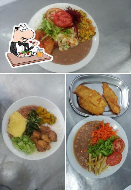 Comida em Leo's Bar