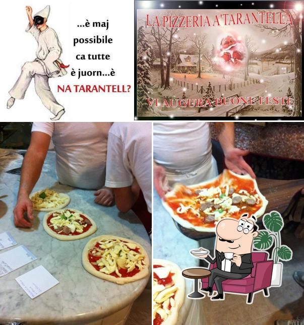 Gli interni di Pizzeria A'Tarantella