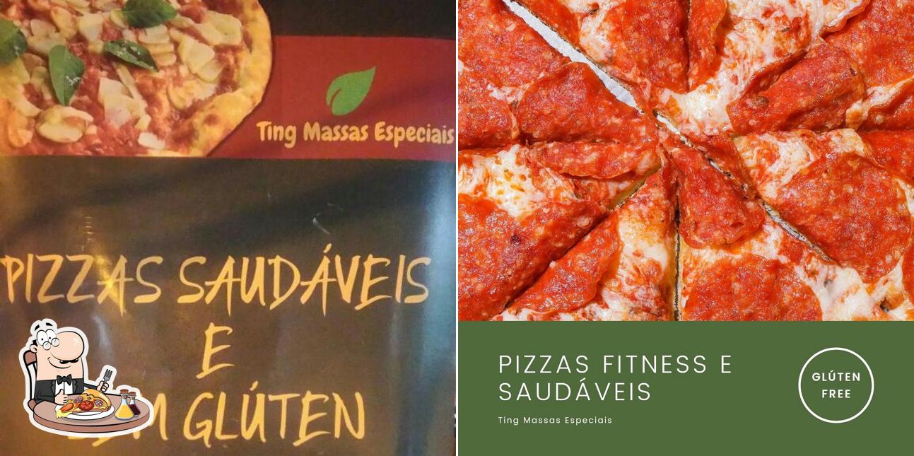 Escolha pizza no Ting Massas Especiais (Glúten Free)