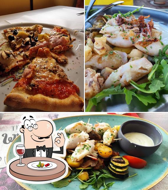 Essen im da MARIO ristorante pizzeria Fischspezialitäten