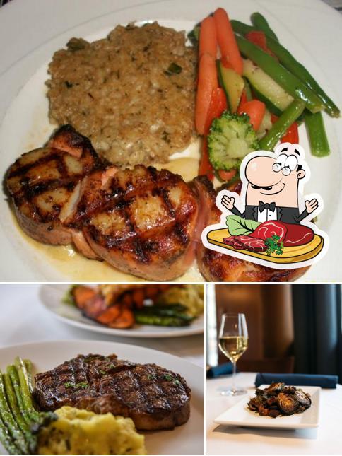 Meat meals are offered by Leo's Seafood Restaurant & Bar