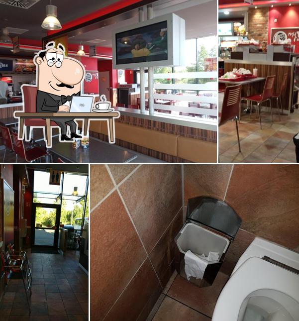 Découvrez l'intérieur de Burger King