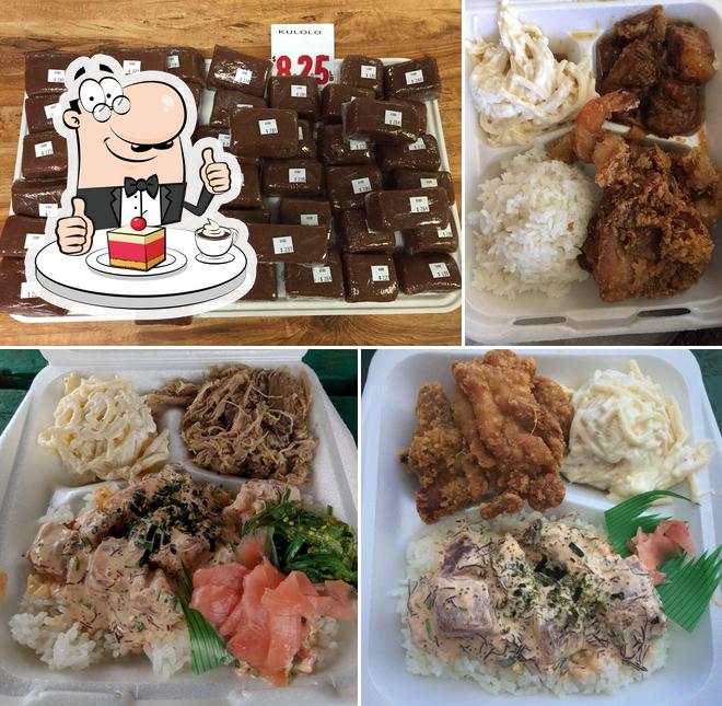 Konohiki Seafoods offers a variety of sweet dishes
