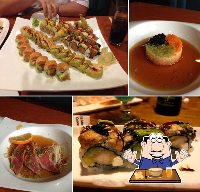Еда в "Ichiban Japanese Steakhouse & Sushi Bar"