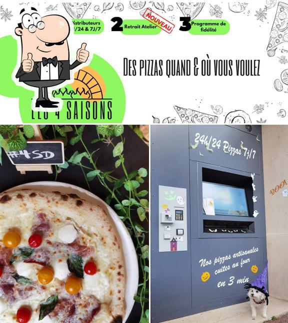 Voir l'image de Distributeur à pizza Les 4 Saisons Distribution 7j/7