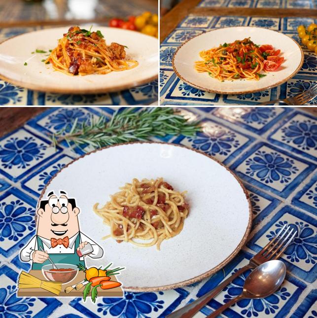 Spaghetti alla bolognese al Agriturismo Terra Di Dio Toscanizzazione