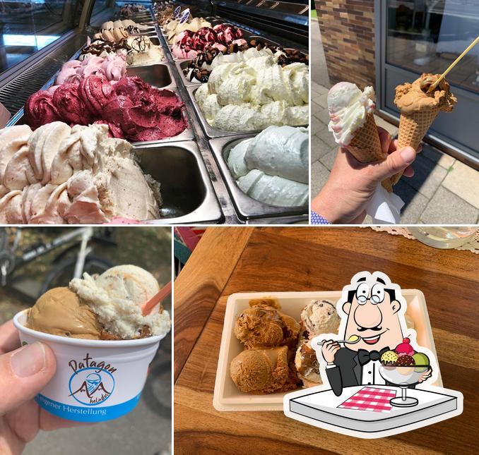 Patagon Helados Romanplatz offre un nombre de plats sucrés