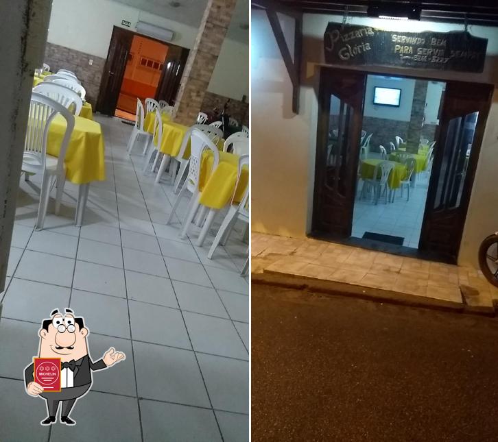 Here's a pic of Pizzaria Glória