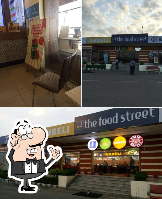 The interior of The Food Street