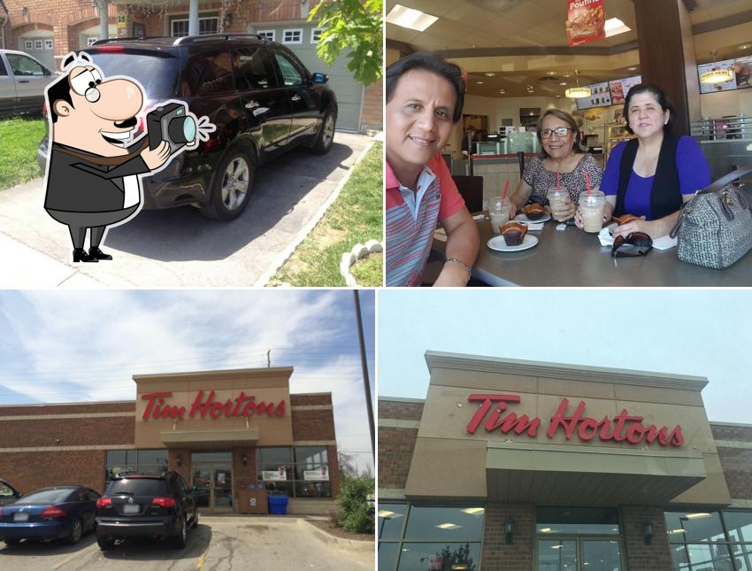 Voici une image de Tim Hortons