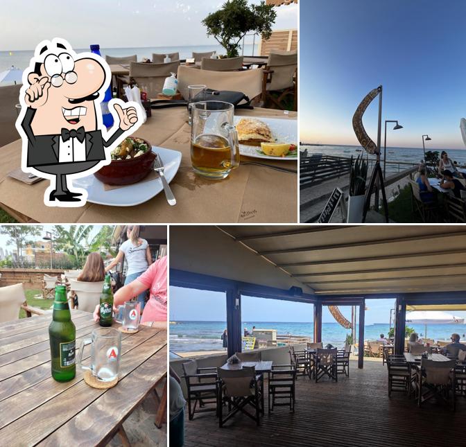 Boomerang Beach Restaurant bar, Zakinthos Opiniones del restaurante