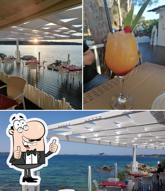 Здесь можно посмотреть фотографию ресторана "Le Calette Beach, Cala dei Ginepri"