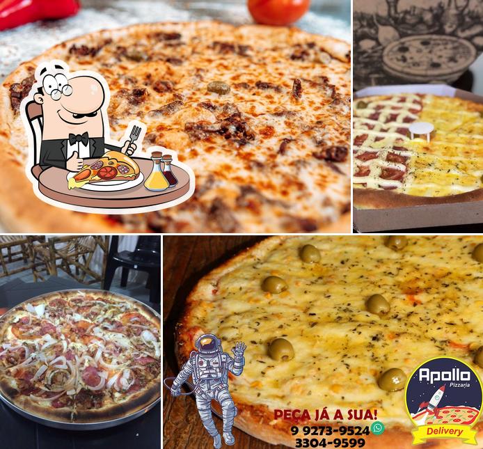 Peça pizza no Apollo Restaurante e Pizzaria