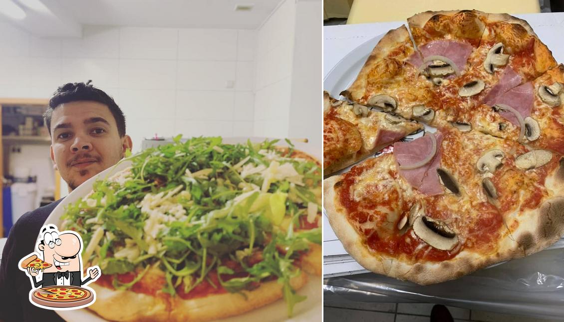 At DaJhony PizzeriaEiscafé, you can taste pizza