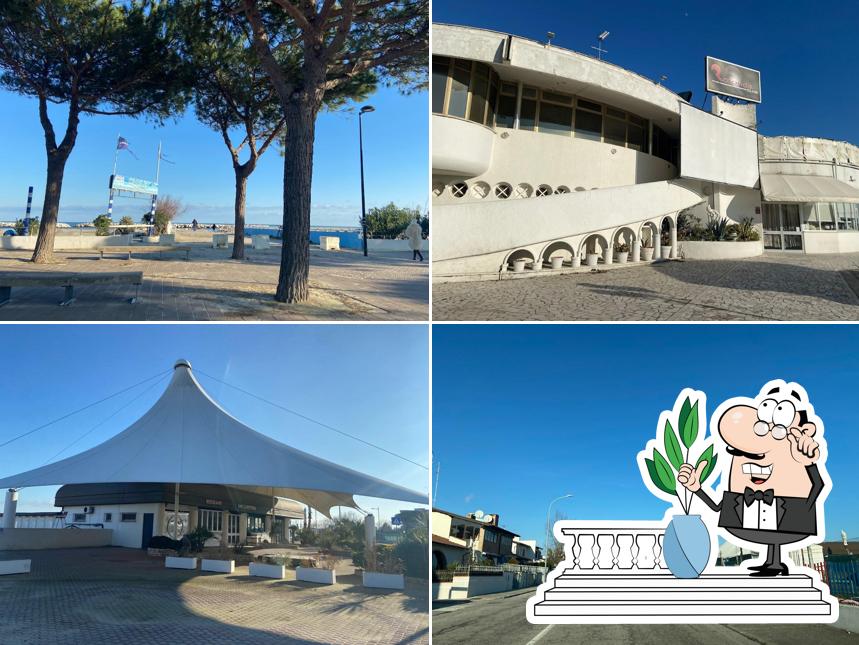 Gli esterni costituiscono una caratteristica importante di Lidò Beach Restaurant & Bar