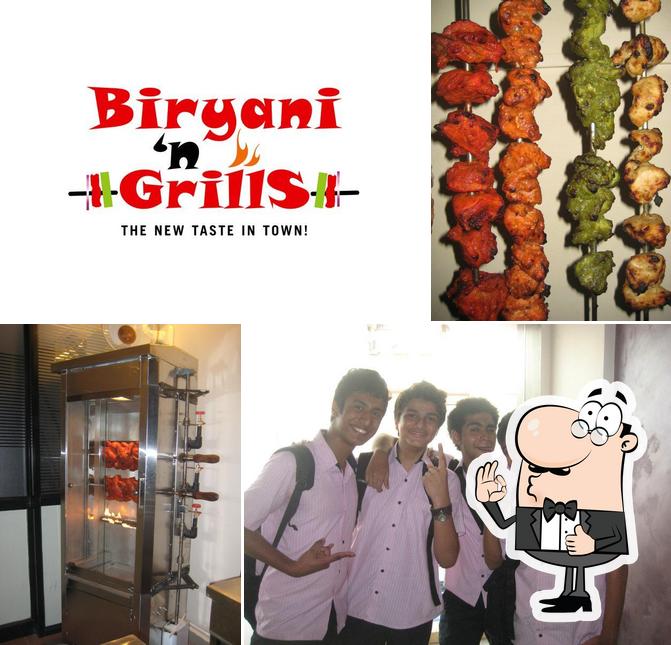 Look at this image of Biryani 'n Grills