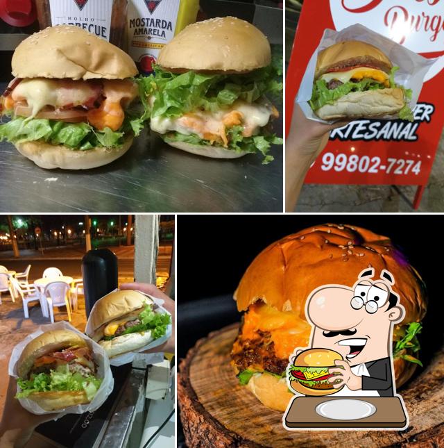 Peça um hambúrguer no Docs Burger