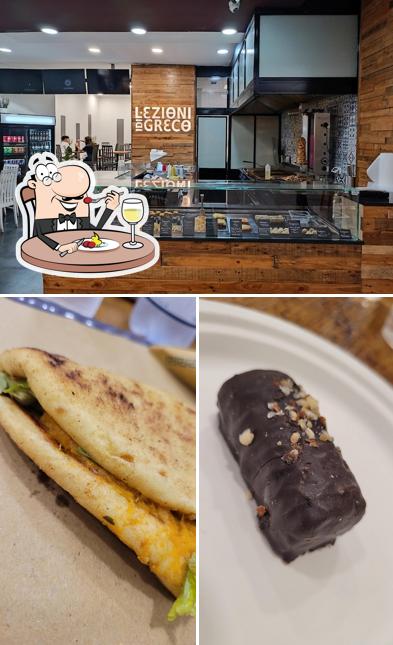 La immagine della cibo e interni di Lezioni di Greco