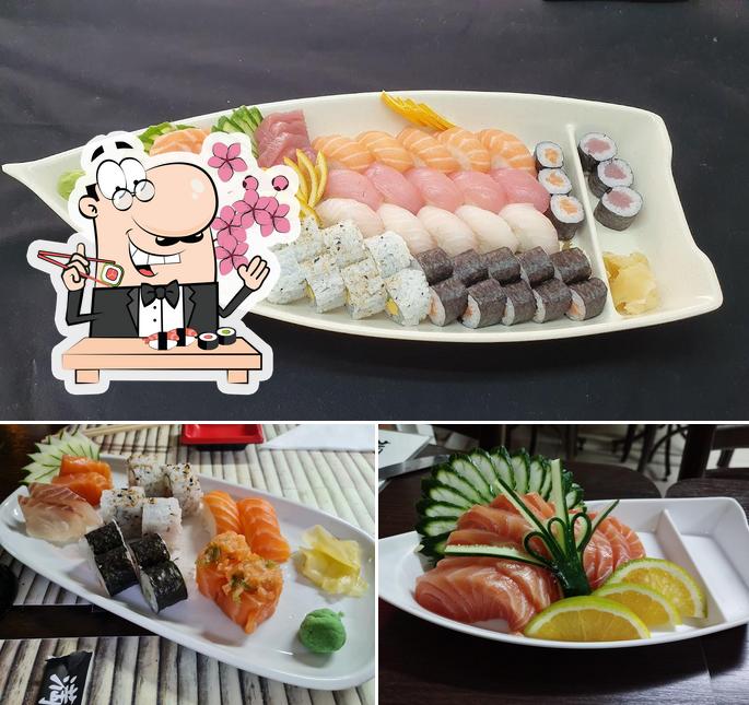 Pide uno de sus diferentes tipos de sushi