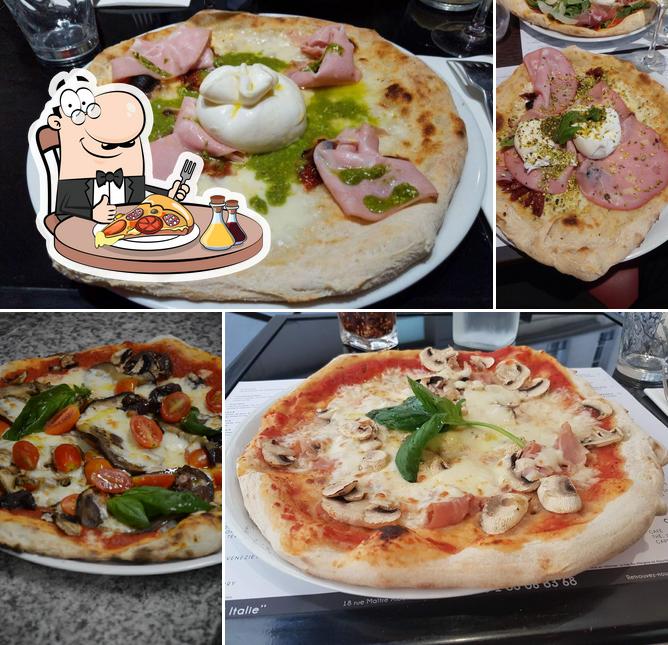 Essayez des pizzas à RESPIRO