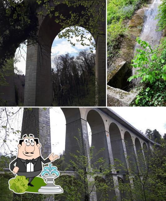 Gli esterni di Restaurant le Pont de la Glâne Sàrl