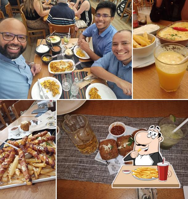 Batata frita em Restaurante Gigante Nordestino São Gonçalo Shopping