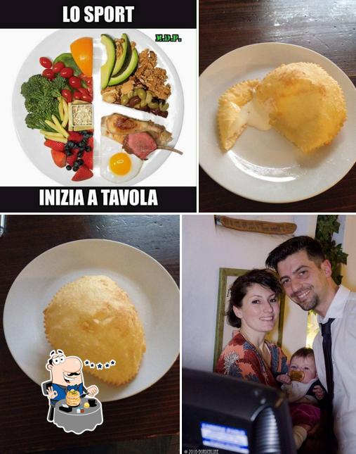 Cibo al Trattoria Alle due Torri