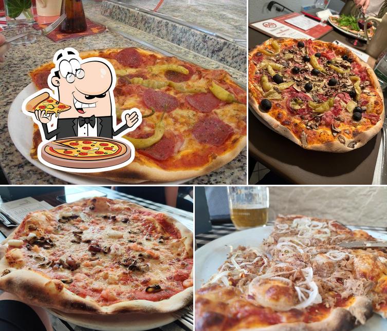 Bei Hansls Holzofenpizzeria könnt ihr Pizza genießen