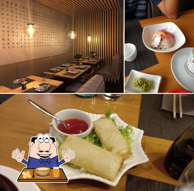 Mira las imágenes que muestran comida y interior en Chihana sushi Ristorante Roma
