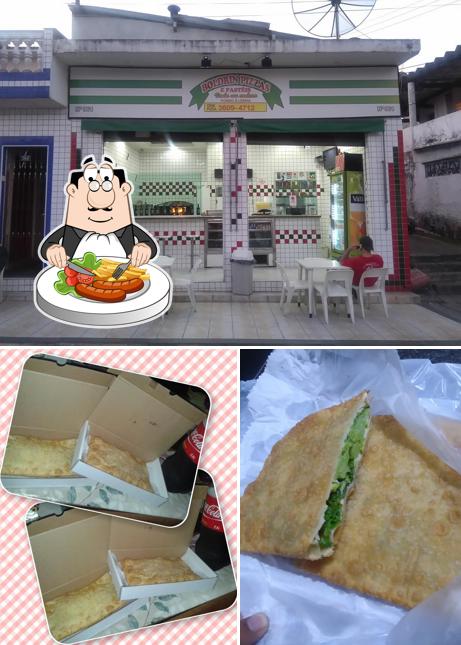 Confira a foto apresentando comida e interior no Boldrin Pizzas