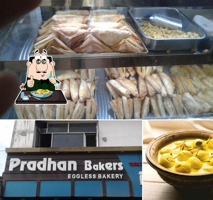Pradhan Sweets & Bakers is distinguished by food and exterior