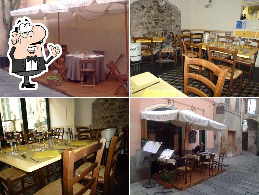 Gli interni di Ristorante I Vagabundi Bordighera