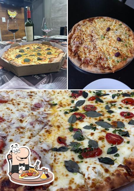 Consiga pizza no pizzaria hachiban