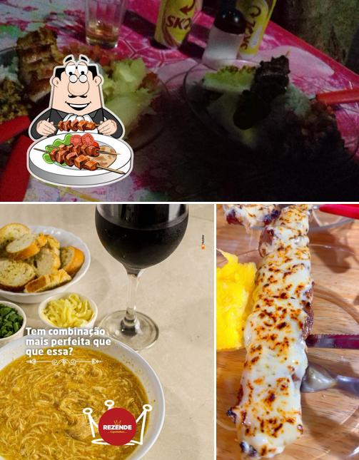 Platos en Espetinho Rezende