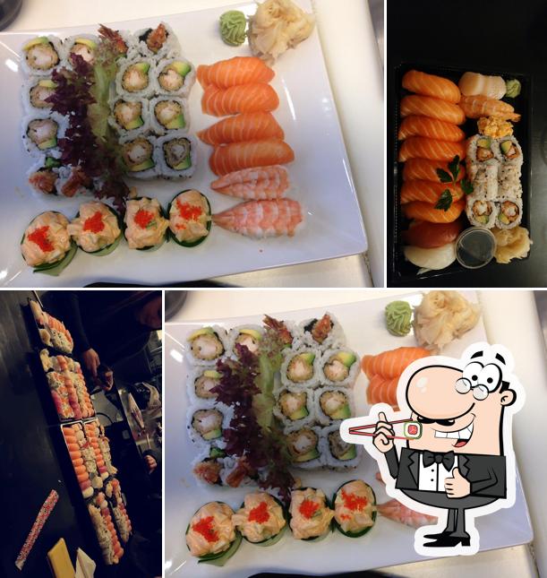 Hokkigai Sushi te ofrece rollitos de sushi
