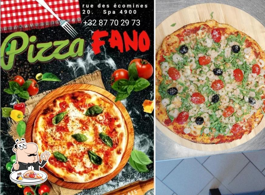 Prenez différents genres de pizzas