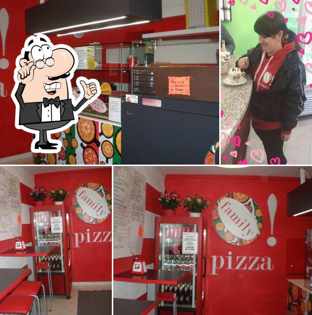 Gli interni di FAMILY PIZZA