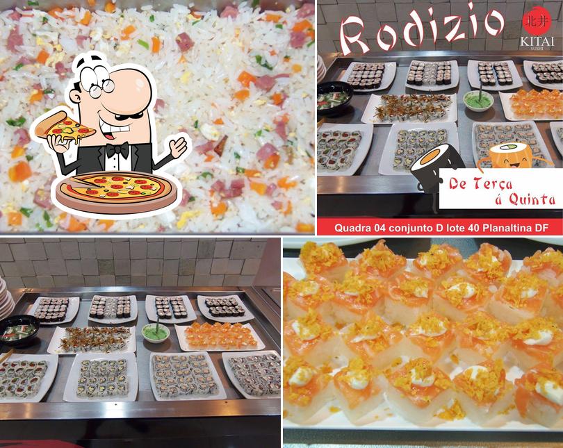 Experimente pizza no KITAI SUSHI