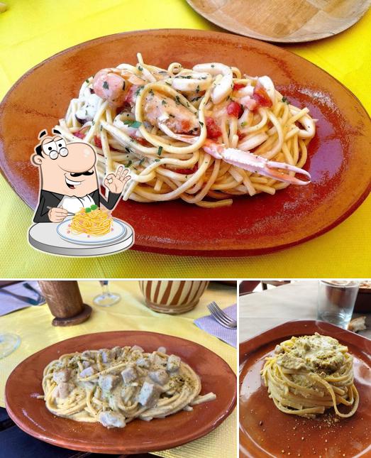 Spaghetti alla carbonara al RISTORANTE SAN LORENZO