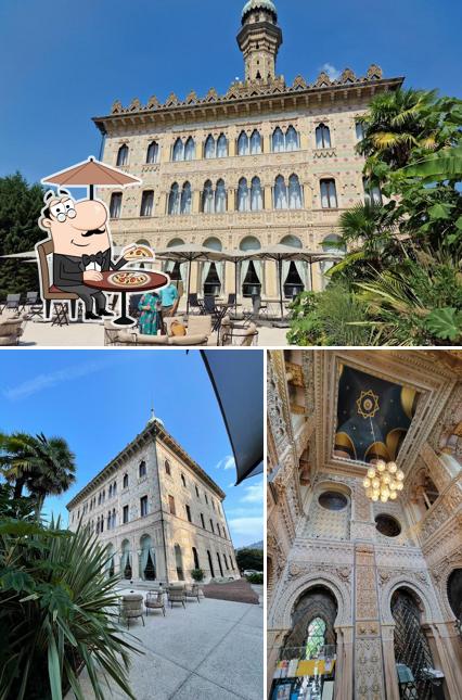 Gli esterni di Villa Crespi