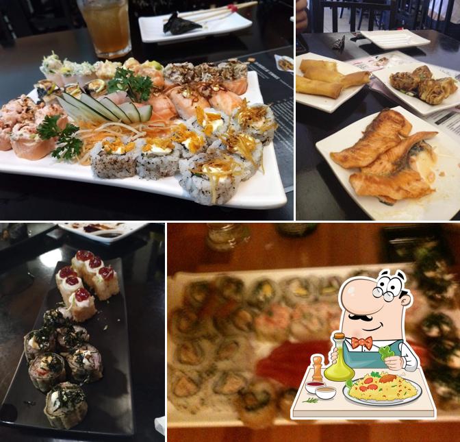Platos en Flying Sushi