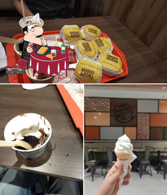 Burger King offers a range of desserts